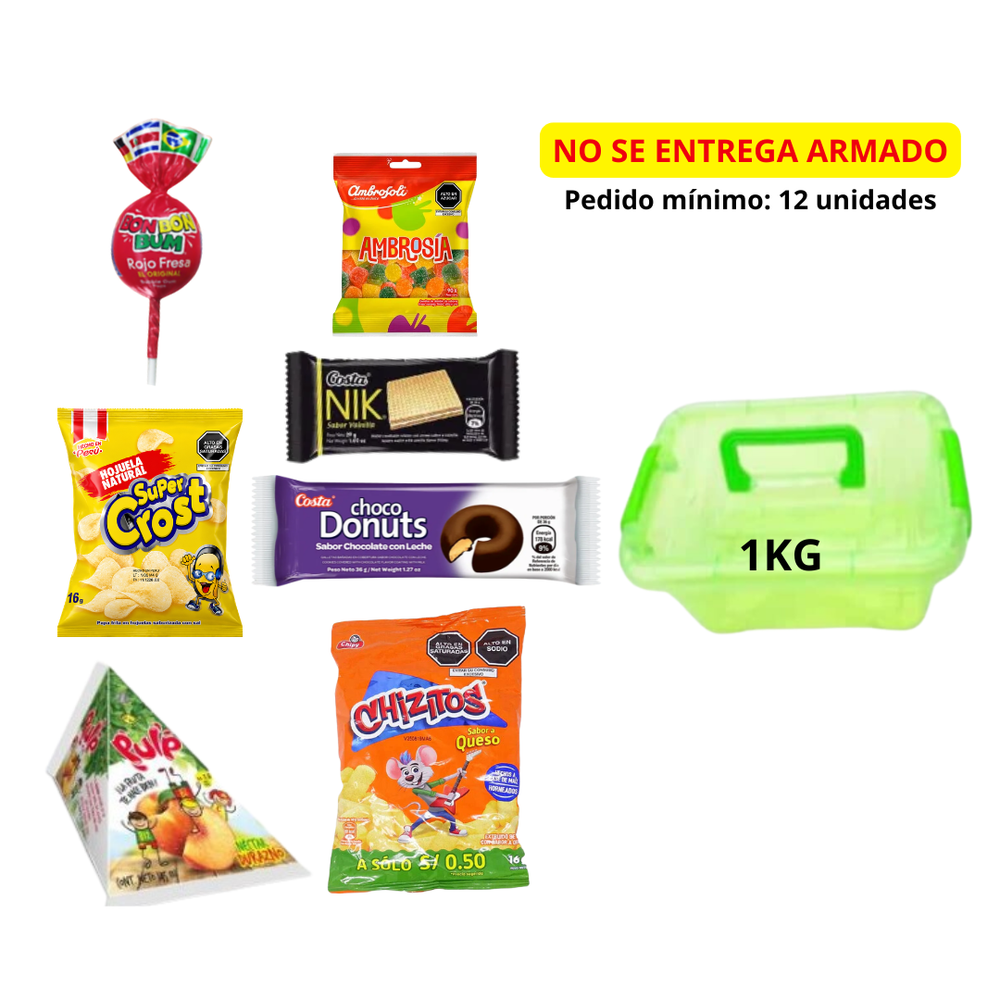 TAPER 1KG + GOLOSINAS ECONOMICO