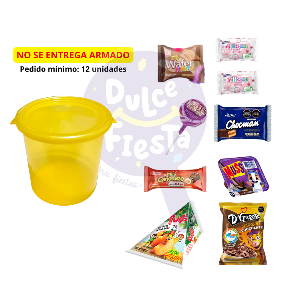 BALDE 1LT + MINI GOLOSINAS