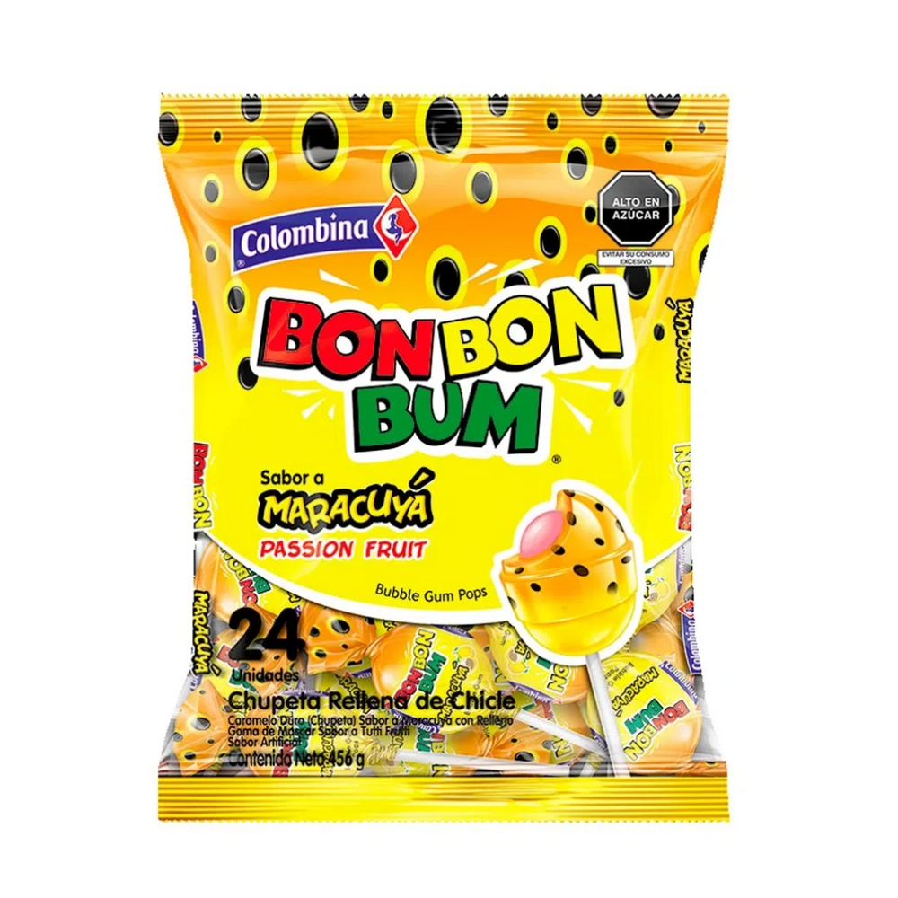 BON BON BUM MARACUYA X 24 UND