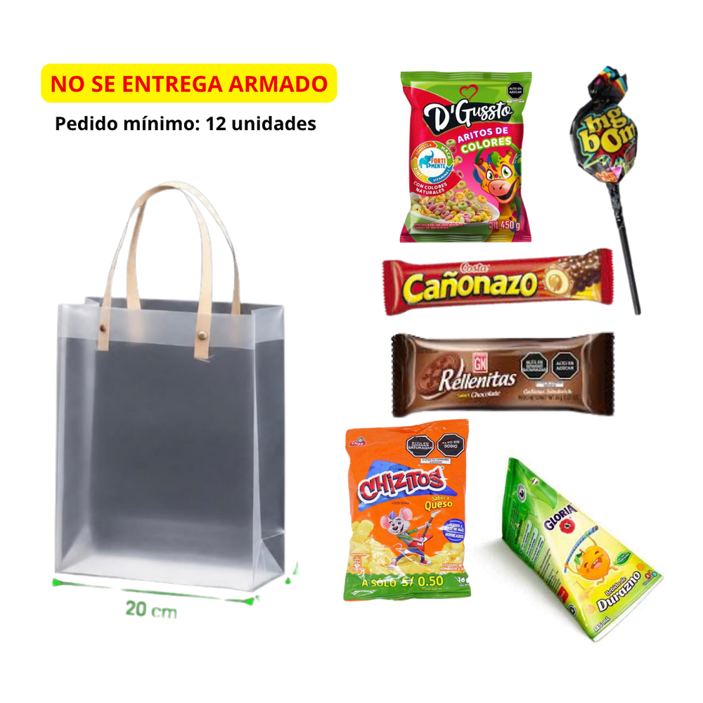 BOLSITA PVC + GOLOSINAS ECONOMICA