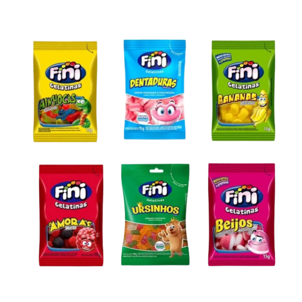 MINI GOMITAS FINI SURTIDO X 30 UND
