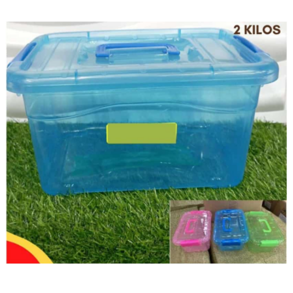 LONCHERITAS PARA GOLOSINAS TRANSPARENTE 2KG X UND