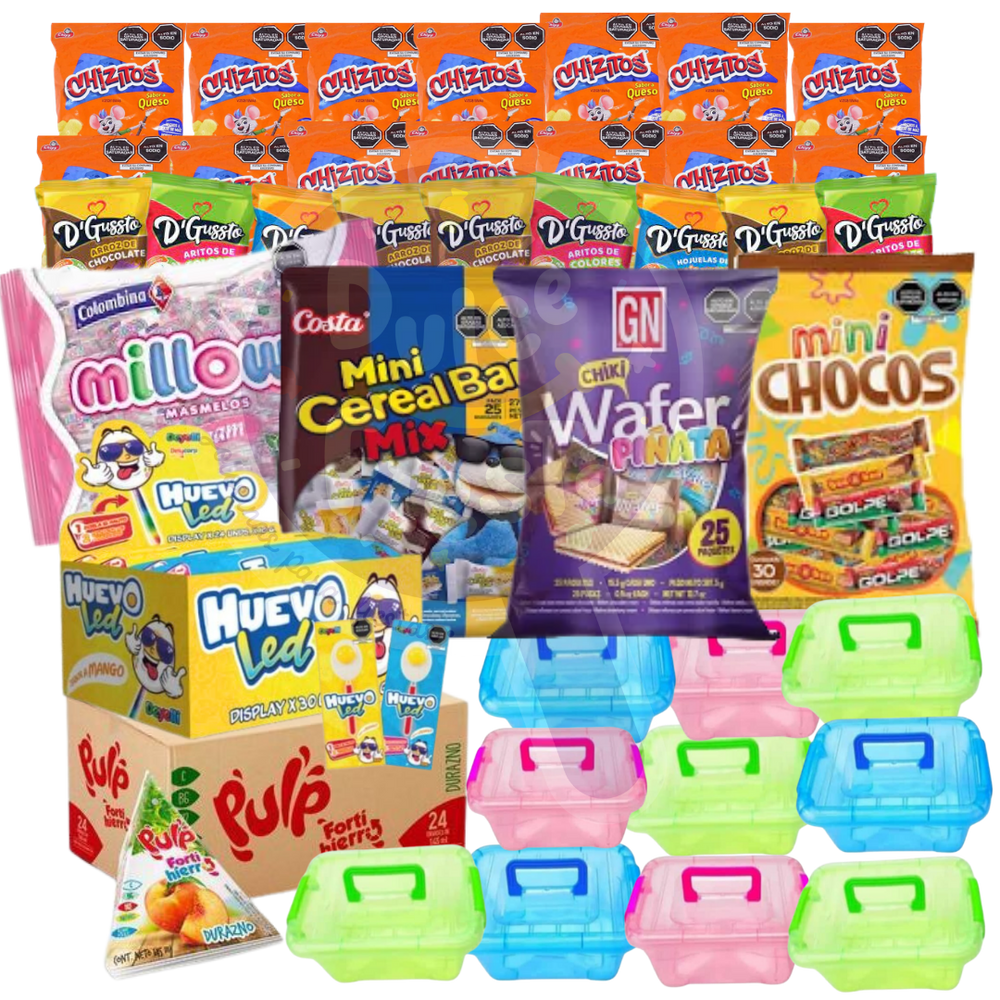 PACK TAPER 1KG PARA 25 NIÑOS