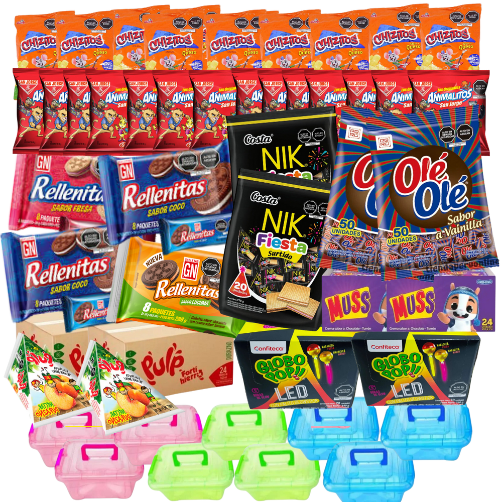 PACK TAPER 1KG PARA 40 NIÑOS