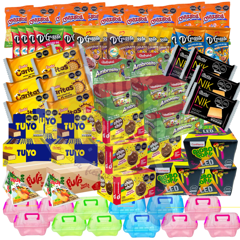 PACK TAPER 1KG PARA 60 NIÑOS