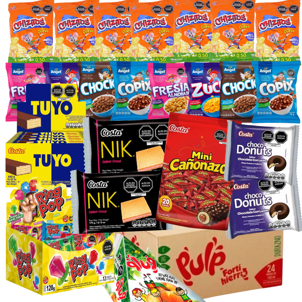 PACK BASICO PARA 20 NIÑOS