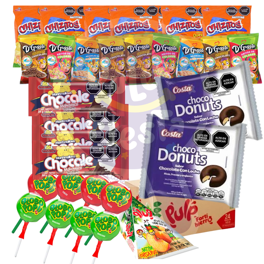 PACK ECONOMICO PARA 12 NIÑOS