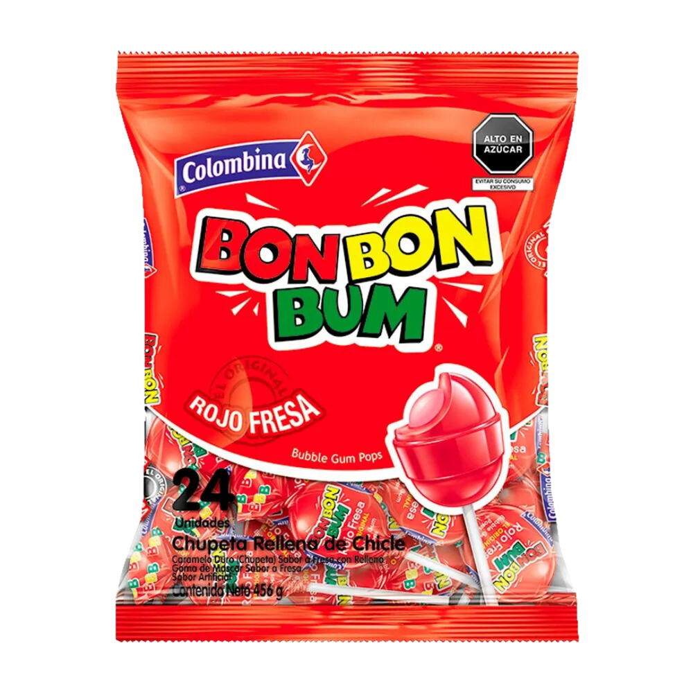 BON BON BUM FRESA X 24 UND