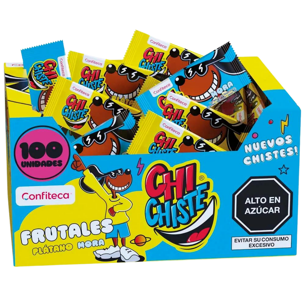 CHICHISTE FRUTALES X 100 UND