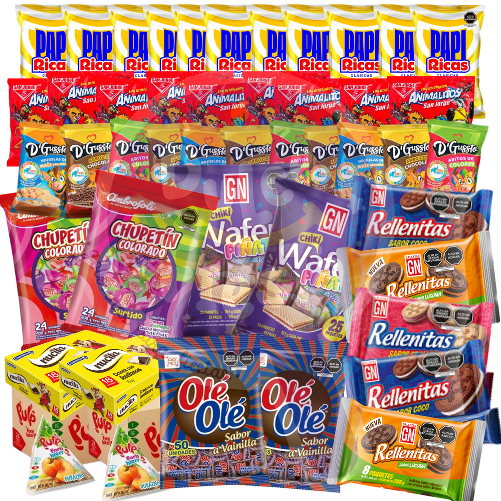 PACK BASICO PARA 50 NIÑOS