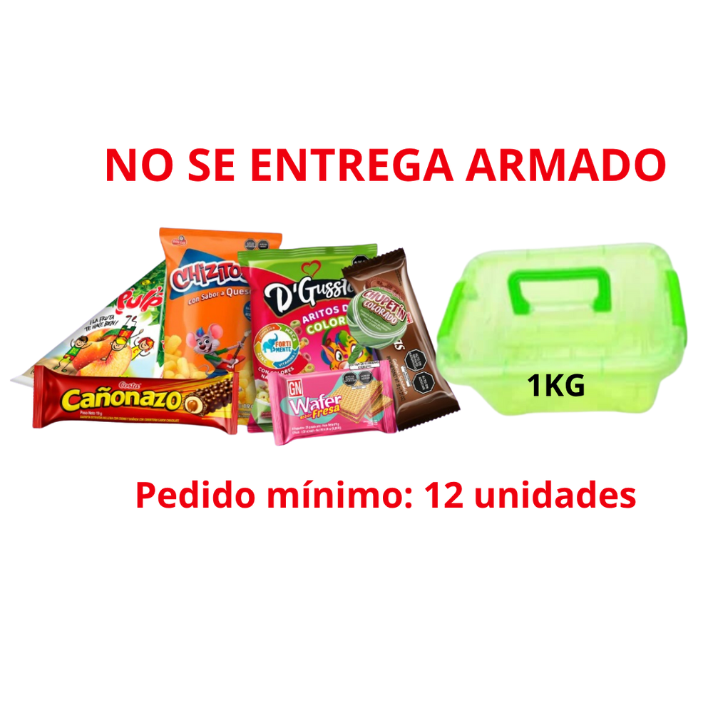 TAPER 1KG + MINI GOLOSINAS
