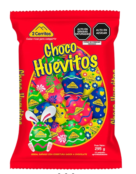 HUEVITOS PASCUA GRANDES ( 2 cerritos)