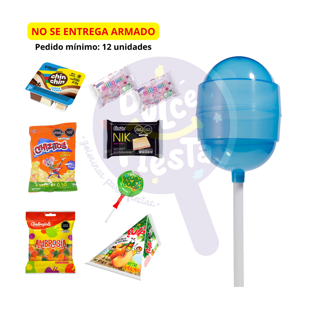 PALETA TUTSI BASICO+GOLOSINAS