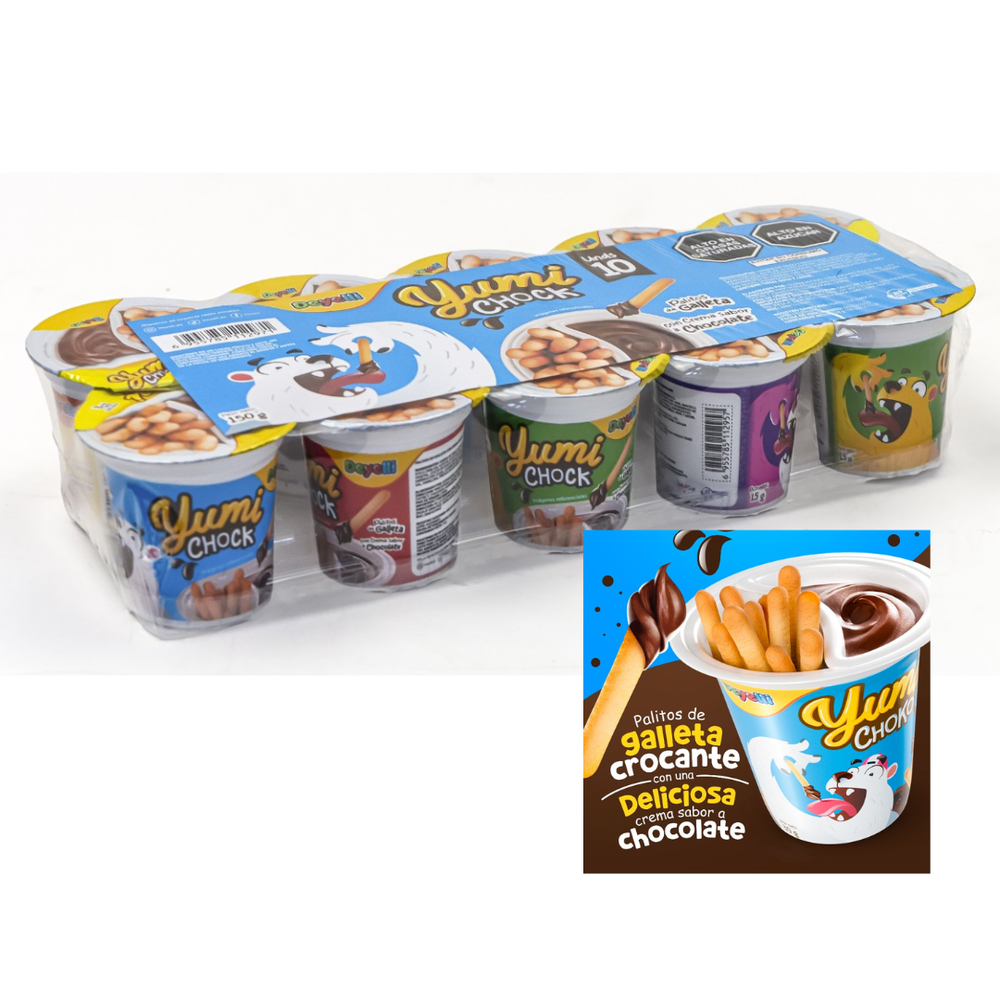 YUMMI CHOCK X 10 UND