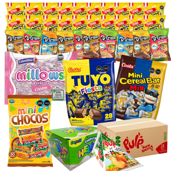 PACK ECONOMICO PARA 25 NIÑOS
