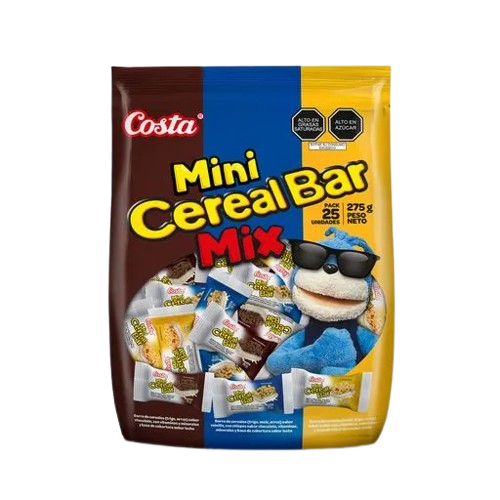 MINI CEREAL BAR X25 UND