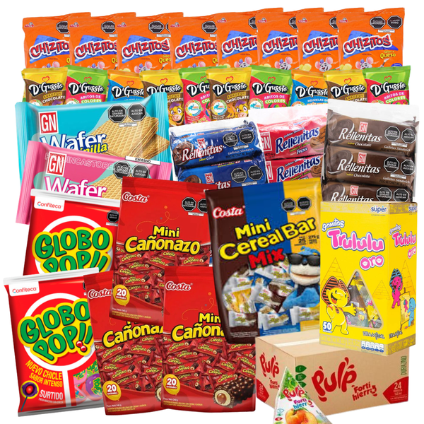 PACK BASICO PARA 50 NIÑOS