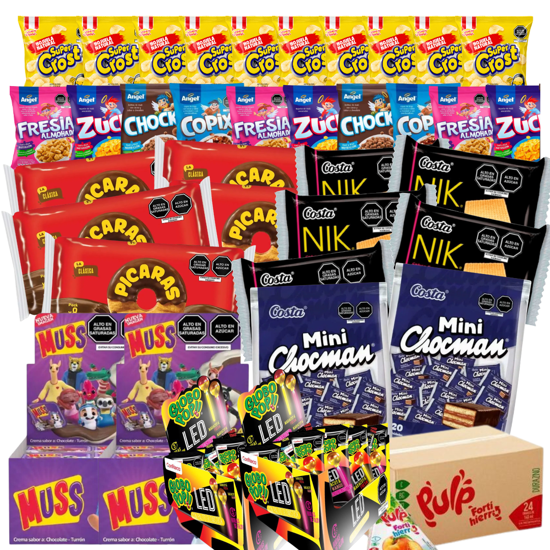PACK TOP PARA 40 NIÑOS
