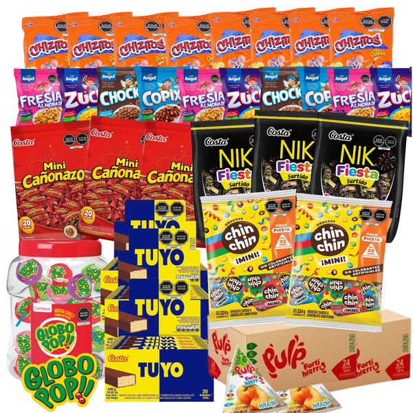 PACK ECONOMICO PARA 60 NIÑOS