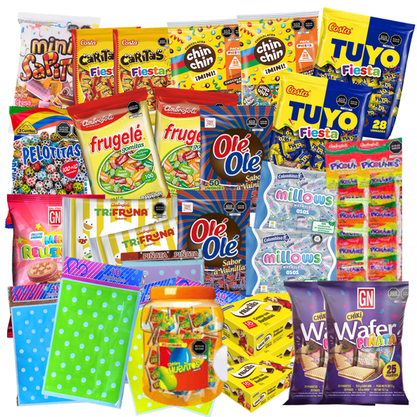 PACK INTERMEDIO PARA 50 NIÑOS