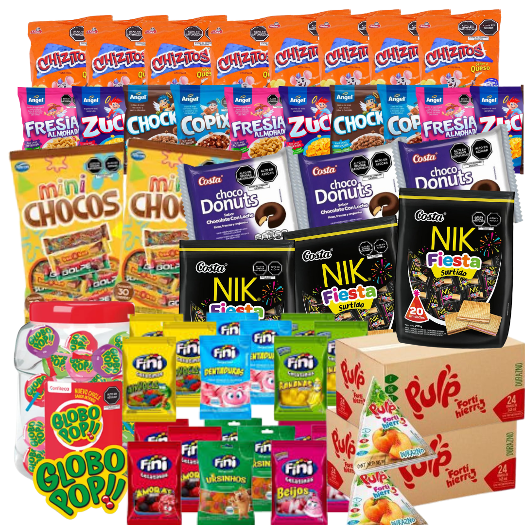 PACK BASICO PARA 60 NIÑOS