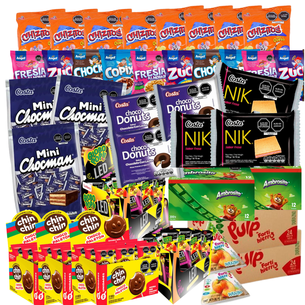 PACK TOP PARA 60 NIÑOS