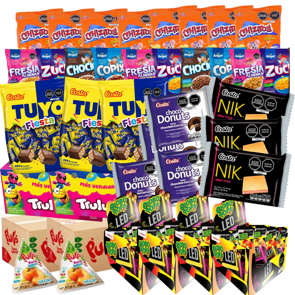 PACK TOP PARA 70 NIÑOS