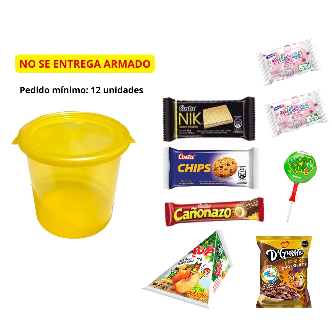 BALDE 1 LT + GOLOSINAS BASICO