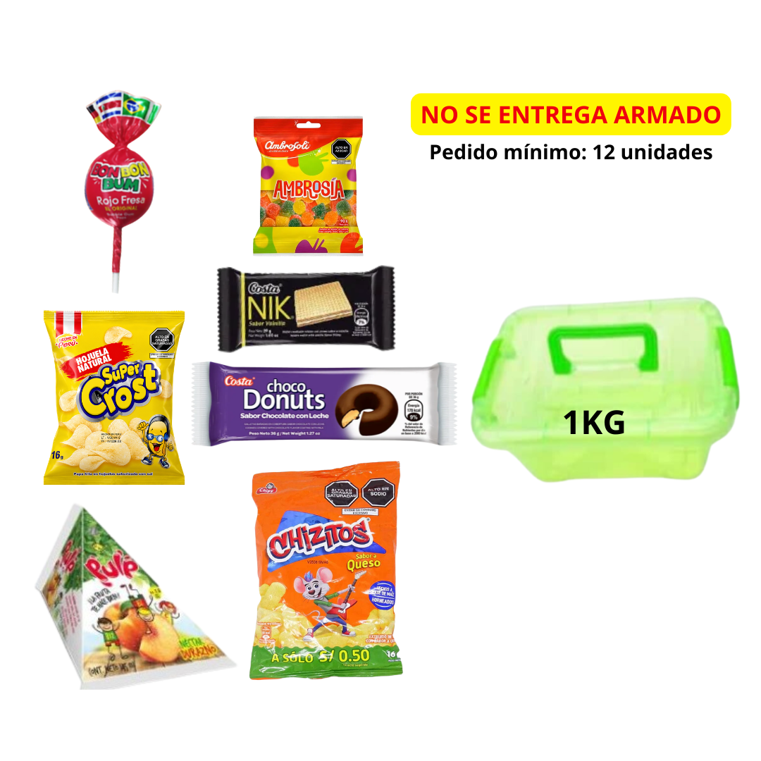 TAPER 1KG + GOLOSINAS ECONOMICO