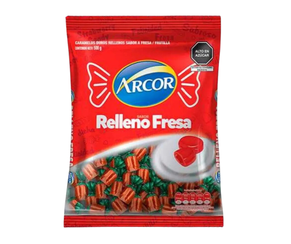 RELLENO FRESA X 100 UND