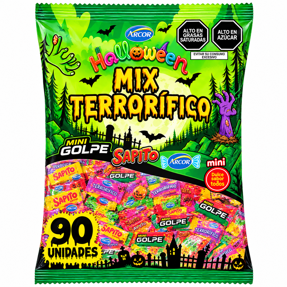 MIX TERRORIFICO  X 90 UNIDADES