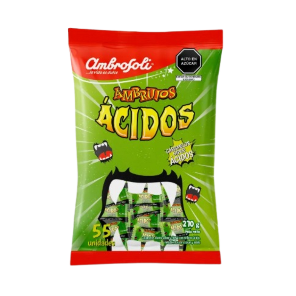 AMBRUJOS ACIDOS X 55 UND