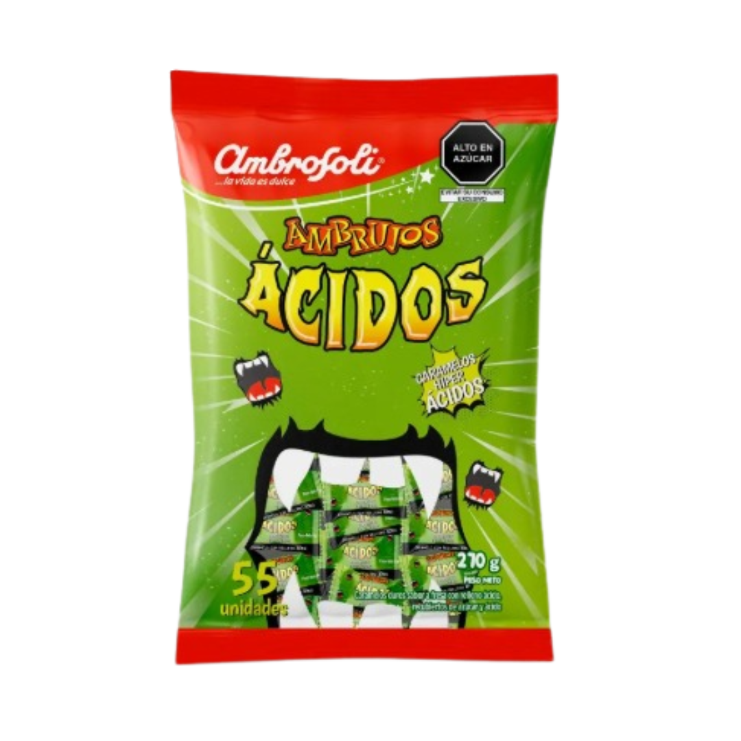 AMBRUJOS ACIDOS X 55 UND
