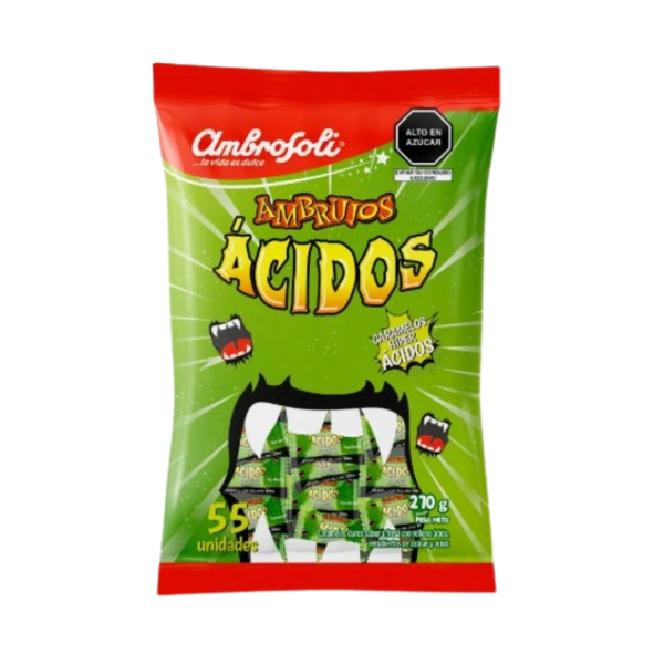 AMBRUJOS ACIDOS X 55 UND