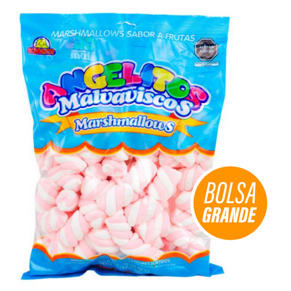 MASHMELLOW TWISTER ANGELITO ROSADO X 500 GR