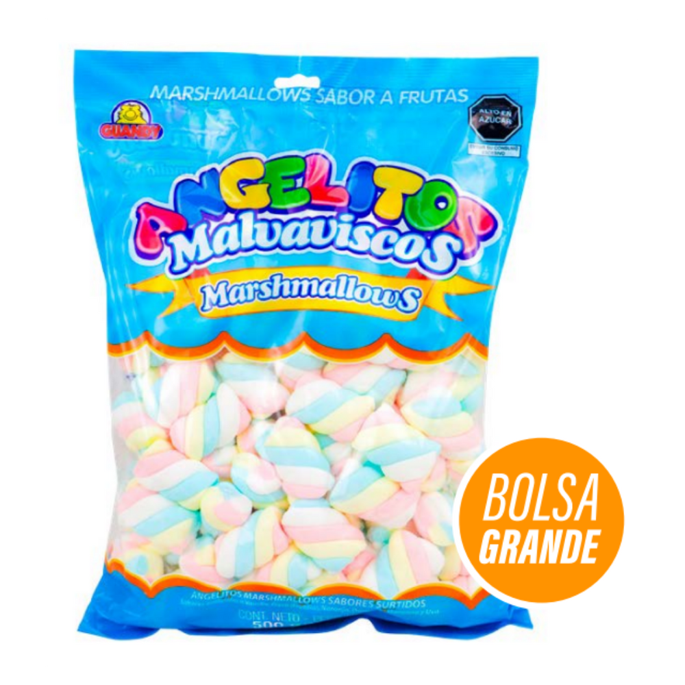 MASHMELLOW TWISTER ANGELITO SURTIDO X 500 GR