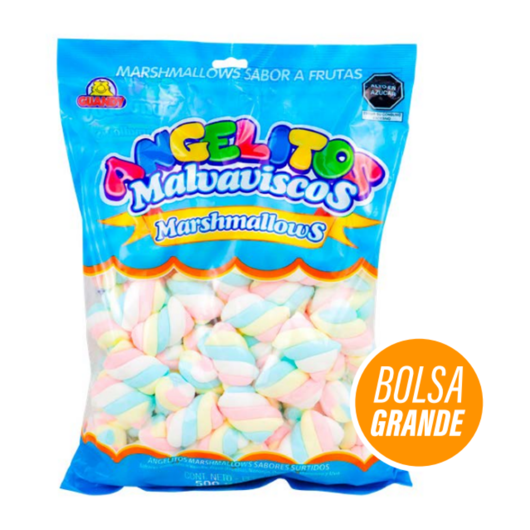 MASHMELLOW TWISTER ANGELITO SURTIDO X 500 GR