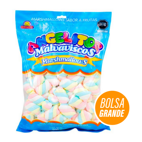 MASHMELLOW TWISTER ANGELITO SURTIDO X 500 GR