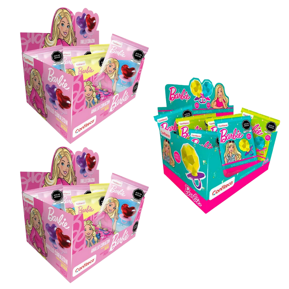 PROMO ANILLO BARBIE X 3