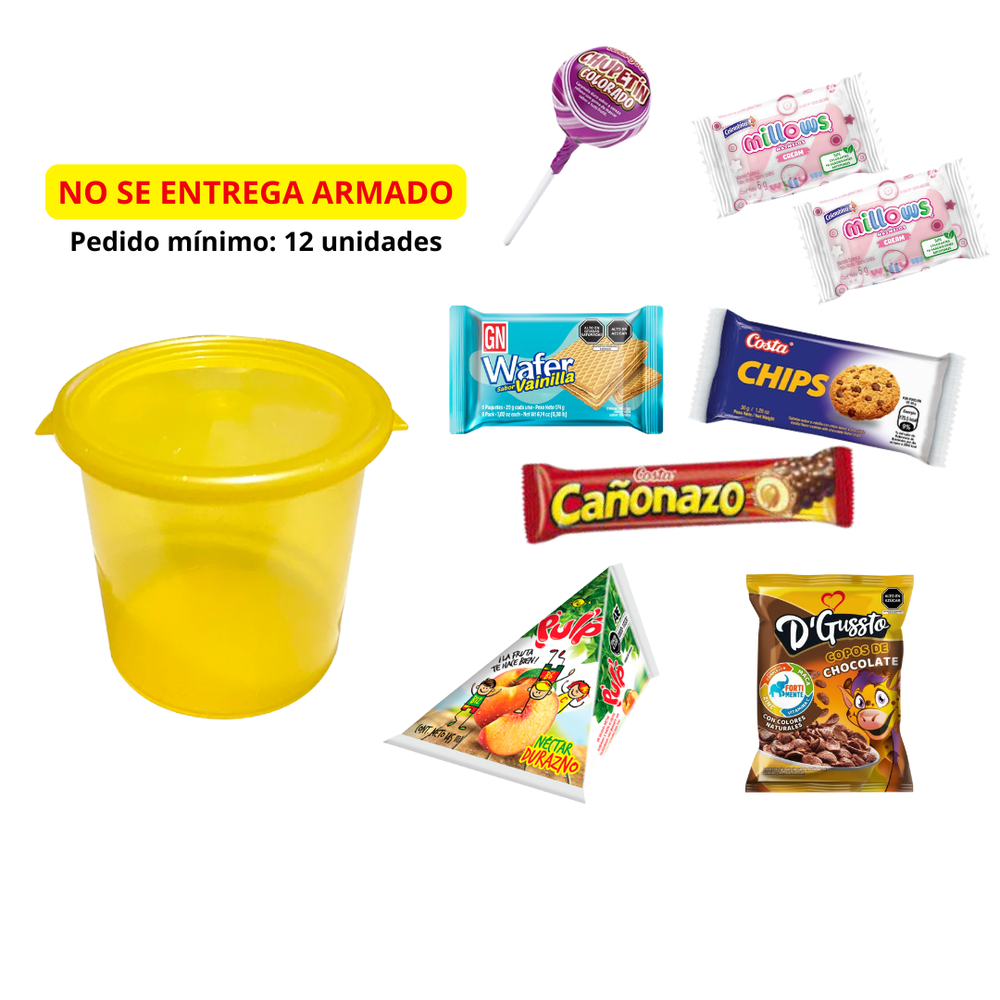 BALDE 1 LT + GOLOSINAS BASICO