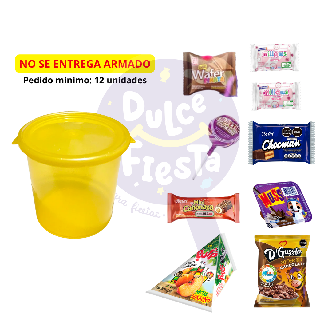 BALDE 1LT + MINI GOLOSINAS