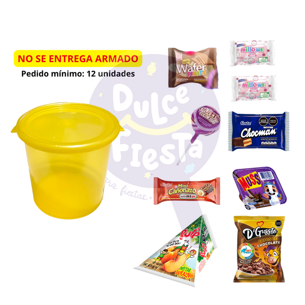 BALDE 1LT + MINI GOLOSINAS