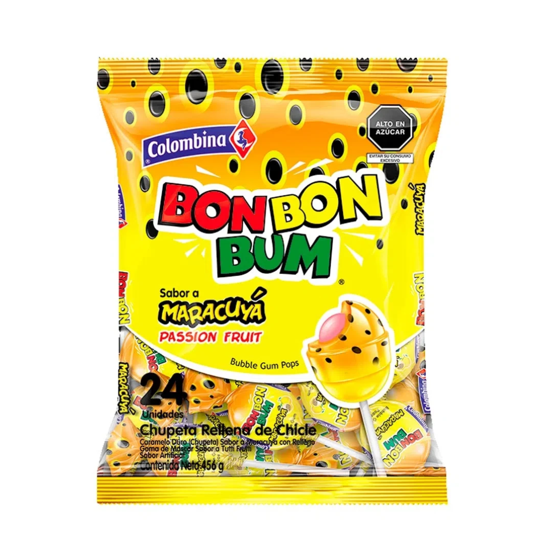 BON BON BUM MARACUYA X 24 UND