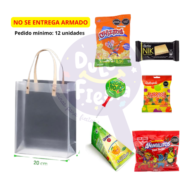 BOLSITA PVC BASICA + GOLOSINAS