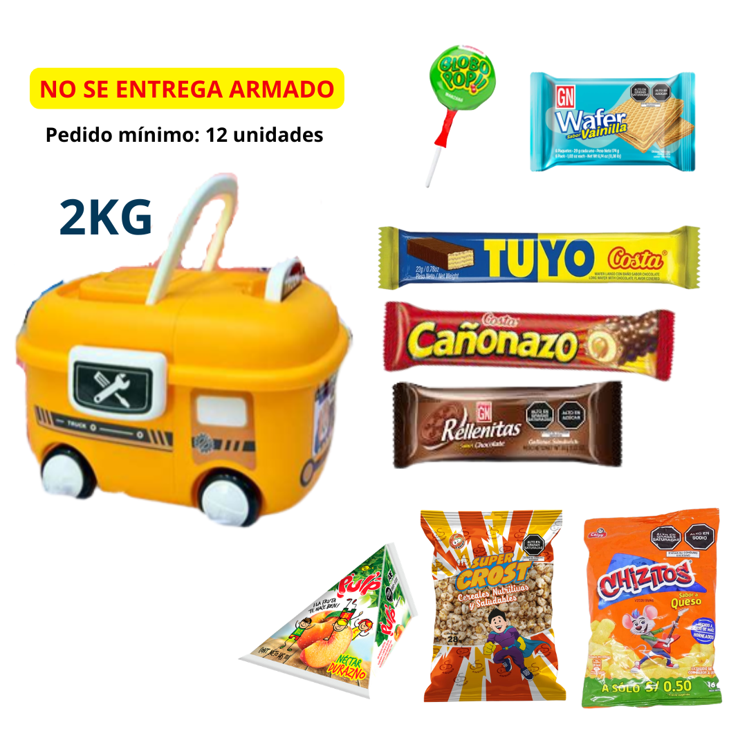 CARRITO 2KG + GOLOSINAS