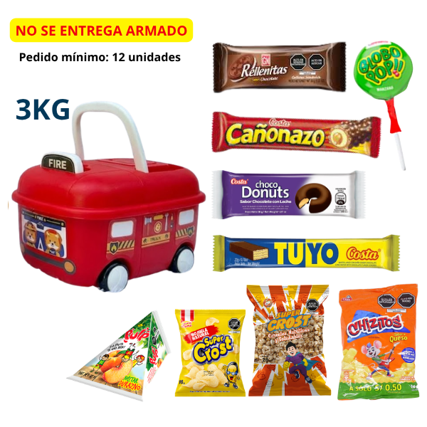 CARRITO 3KG + GOLOSINAS