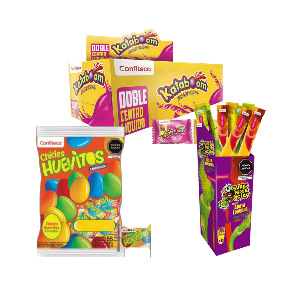 PROMO CHICLES CONFITECA X 3