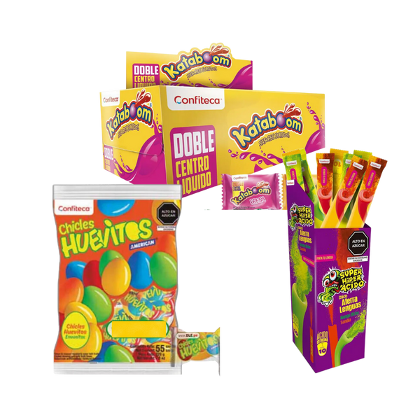 PROMO CHICLES CONFITECA X 3