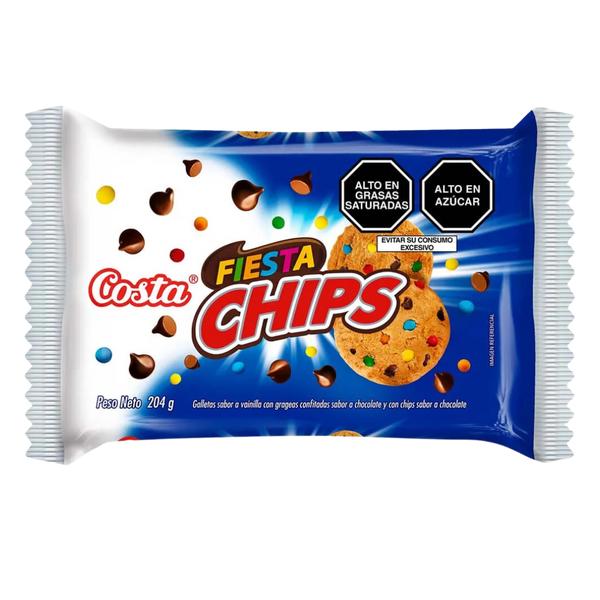CHOCOCHIPS FIESTA PACK X 6 UND