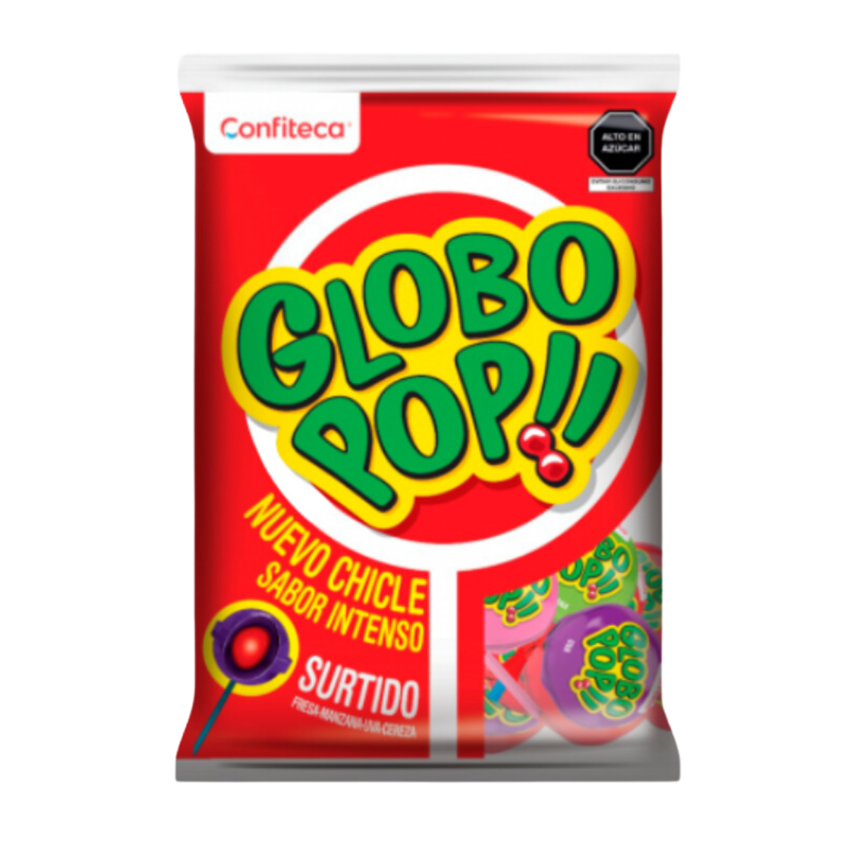 GLOBO POP SURTIDO X 24 UND